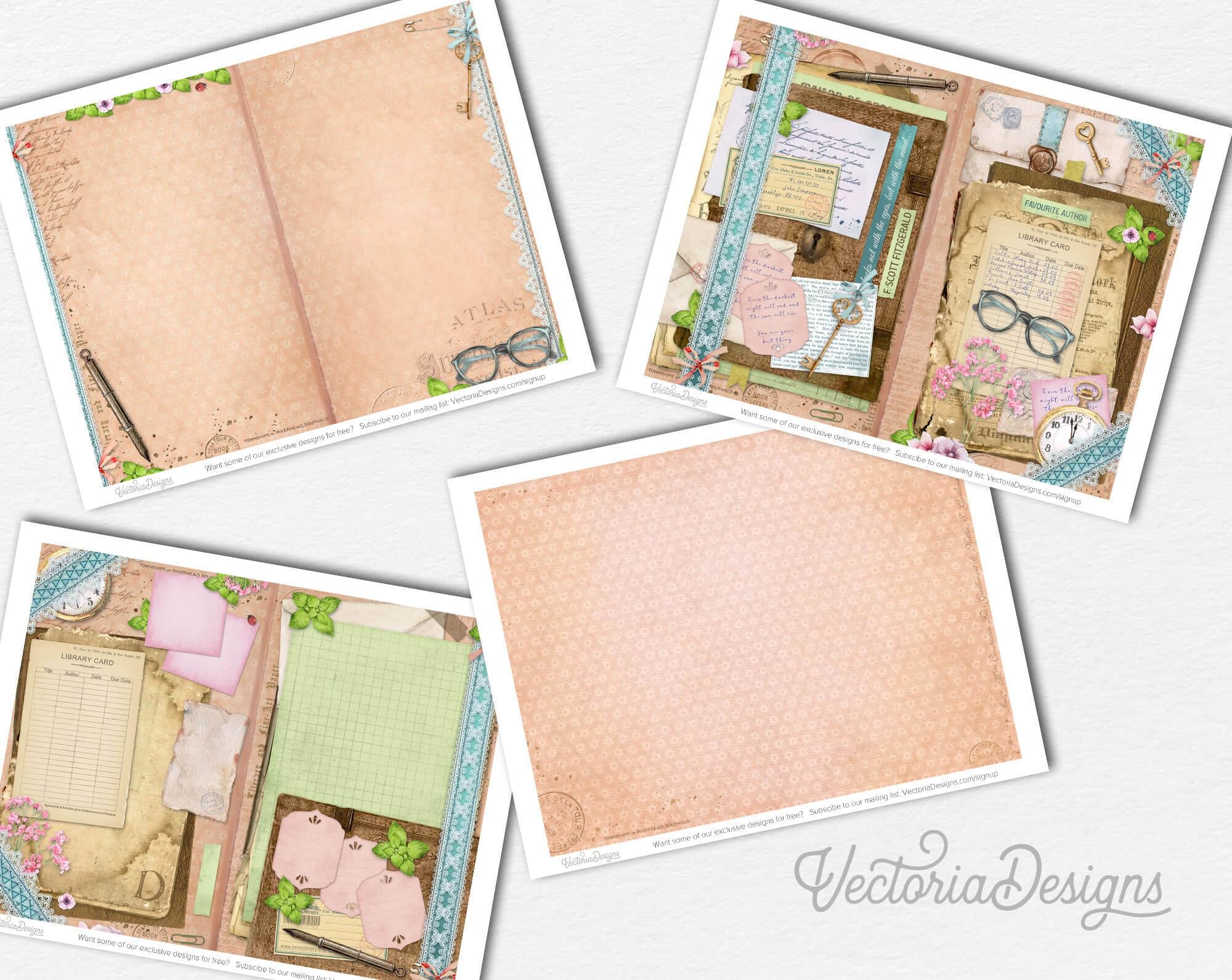 Da Vinci's Sketchbook Crafting Printables Kit